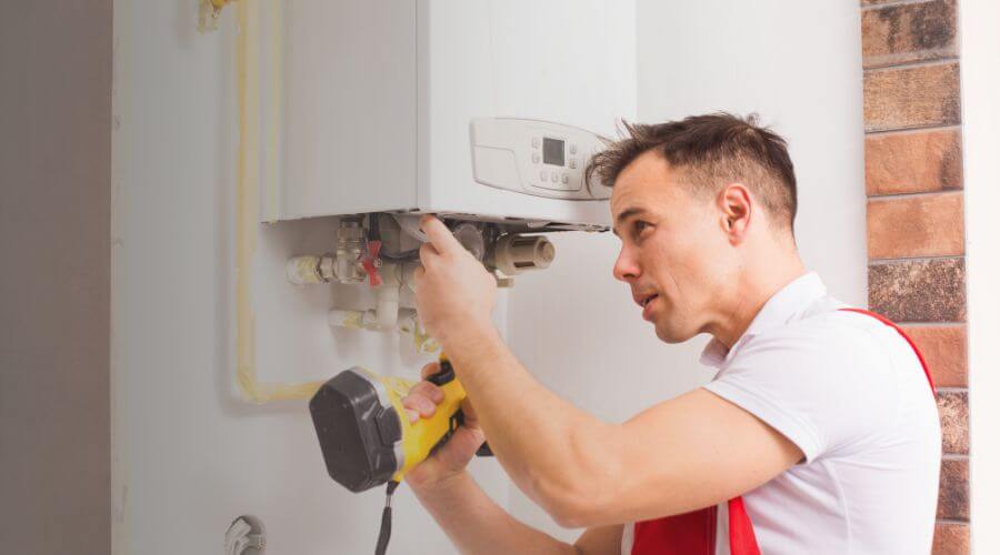 Professional water heater repair in Elmora, PA